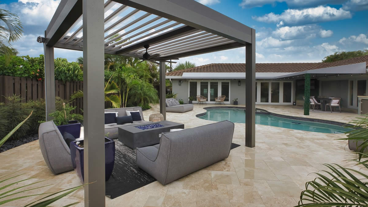 Louvered Pergolas Miami