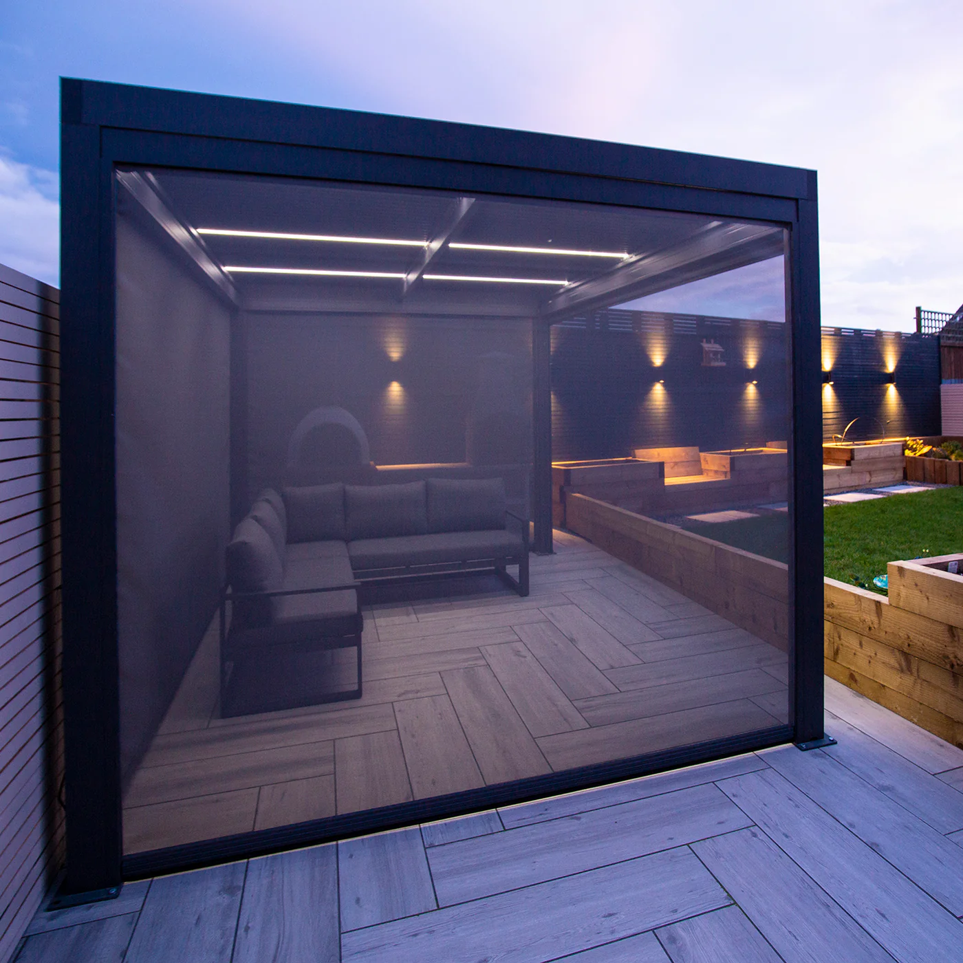 Pergola Privacy Screens Miami.