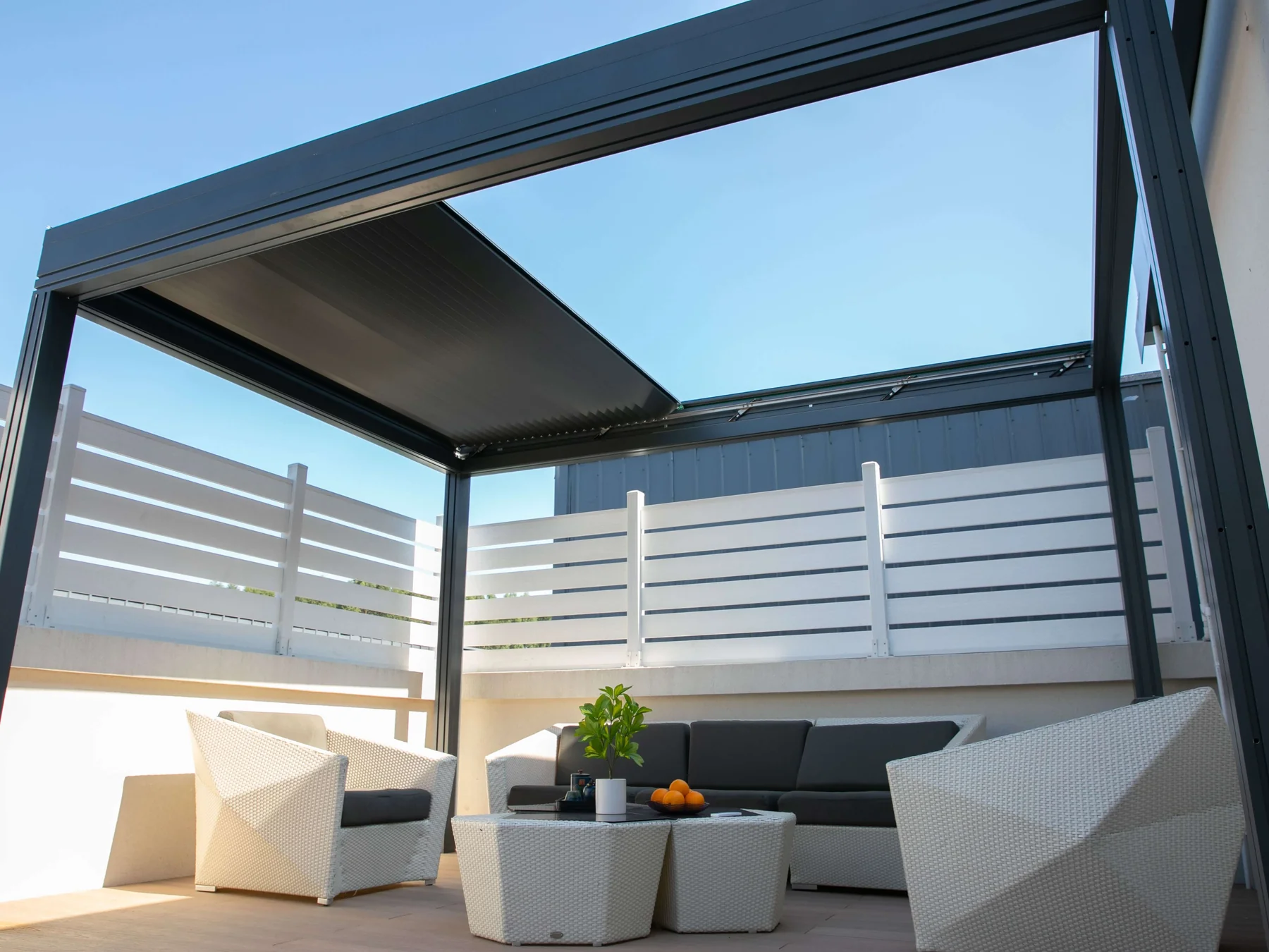 Pergola Roof Systems Miami